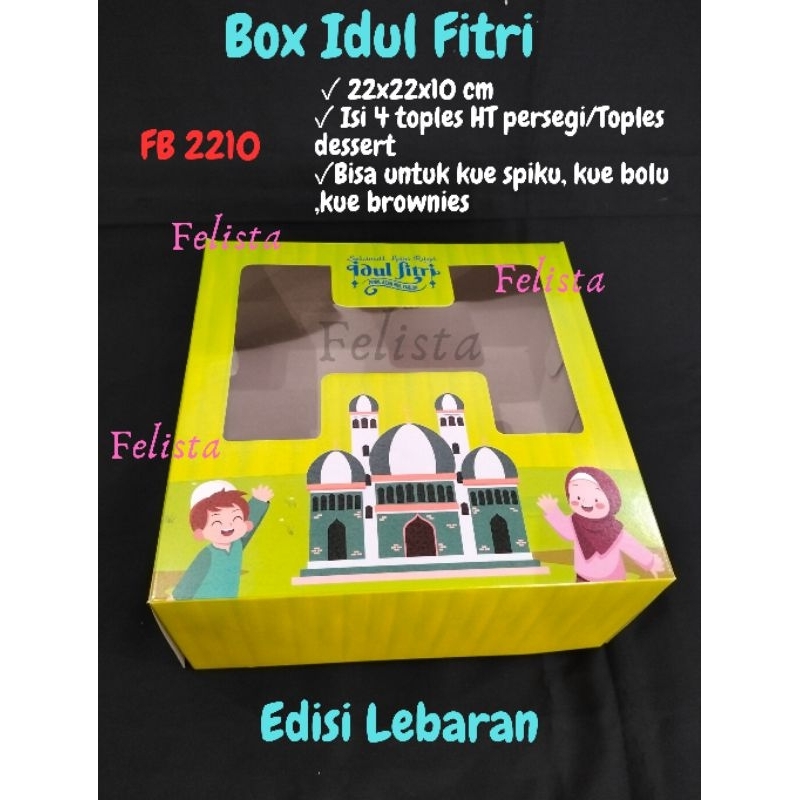 

Box Lebaran/Kardus idul Fitri /Tebal
