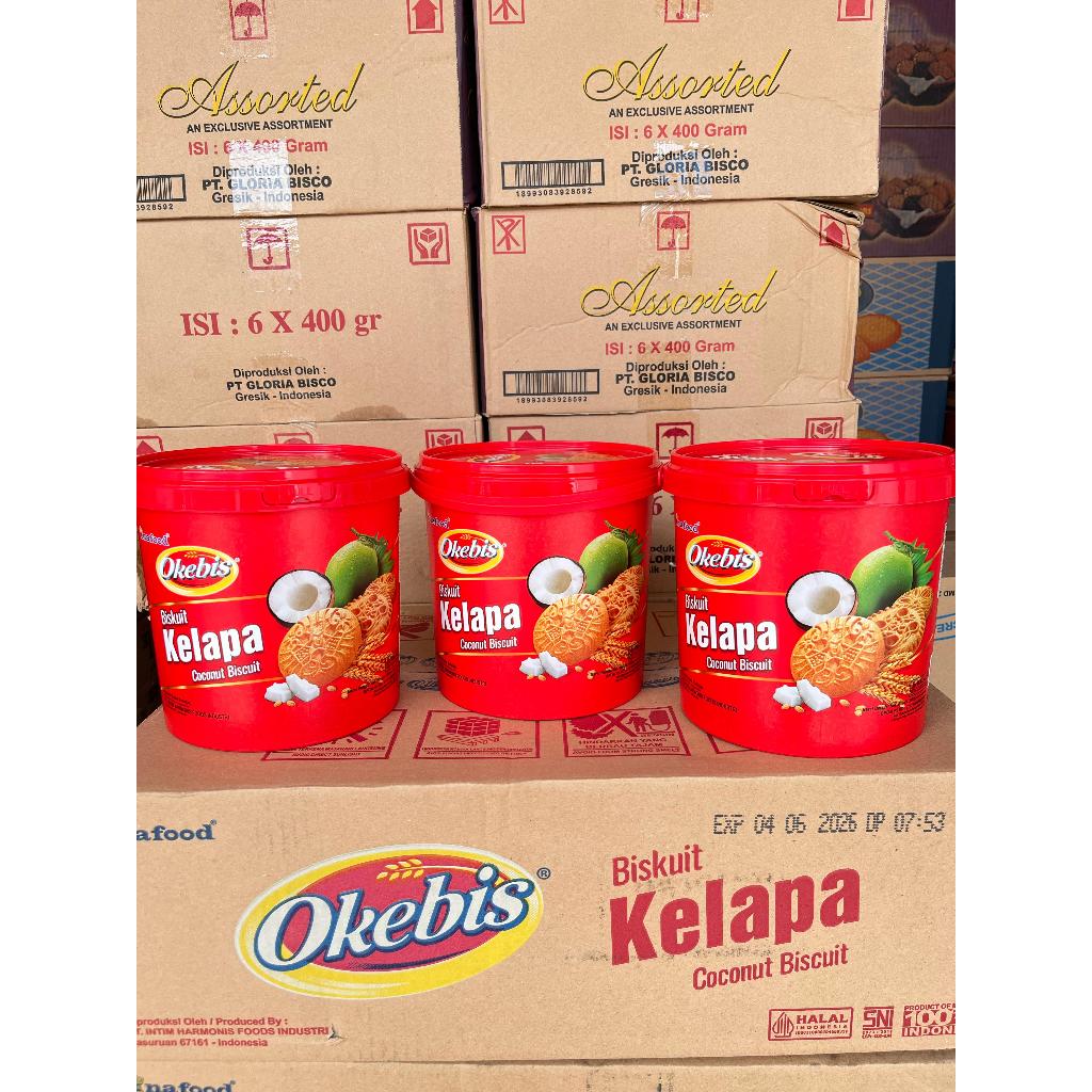 

okebis kelapa jar 300 gram 1 dus isi 6 ember