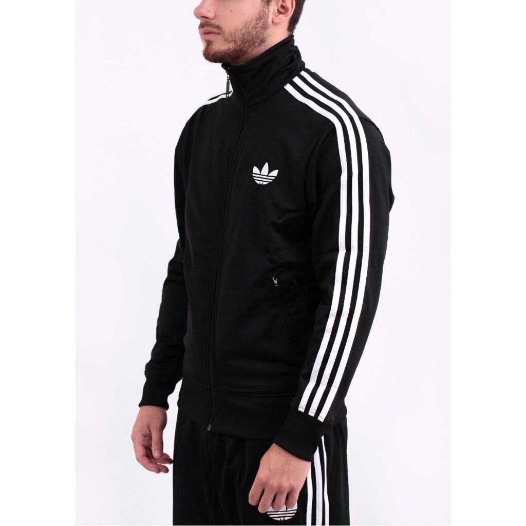 Jaket Tracktop Adidas Firebird Olahraga Unisex Basic Pria Wanita - Gym - Fitnes - Running Firebird T