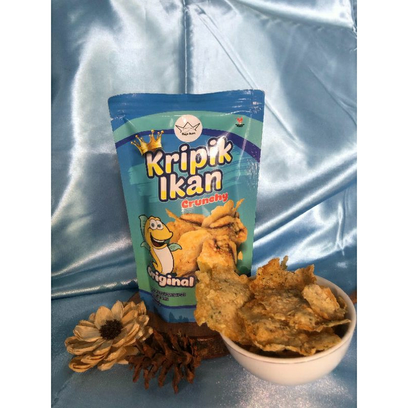 

kripik ikan cruchy. original