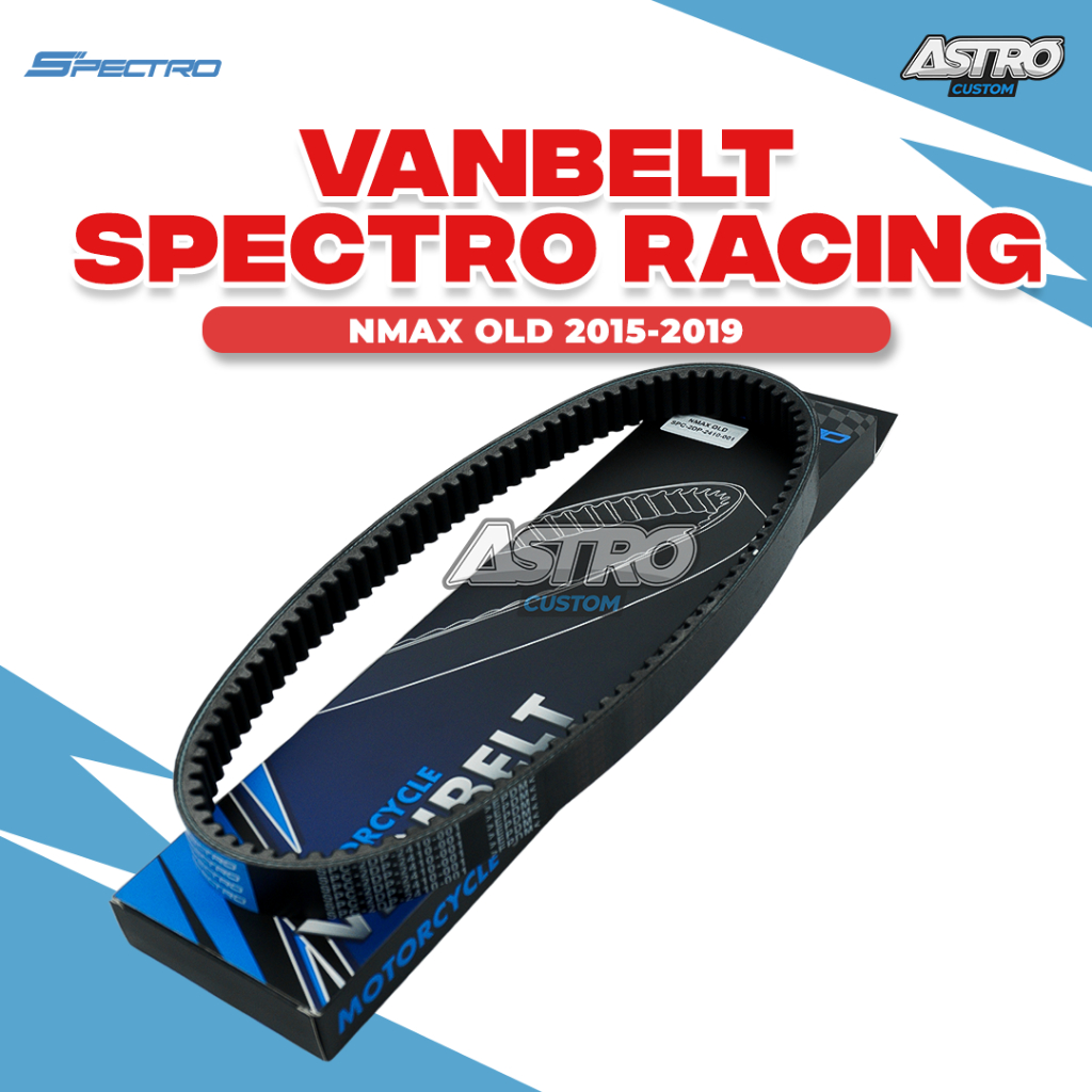 Vanbelt Spectro Nmax 155 OLD 2DP Aerox Lexi 125 Mio M3 Z 125 Xmax 250 Vario 125 150 Vbelt CVT Racing