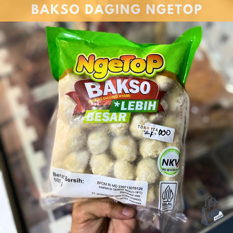 

BAKSO NGETOP daging ayam HALAL