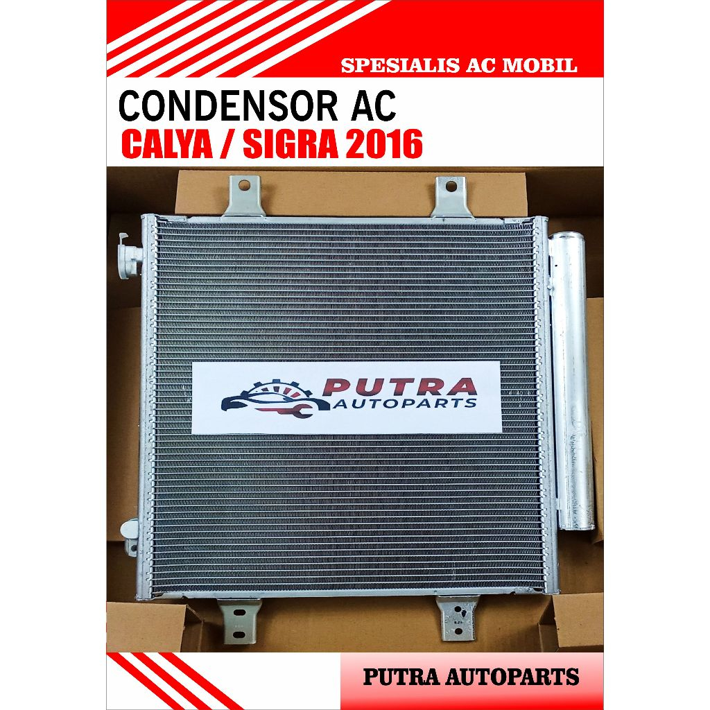 CONDENSOR AC MOBIL CALYA / SIGRA (DENSO 447780-3980)