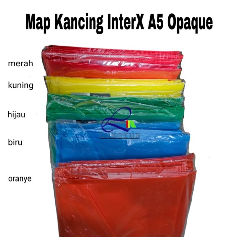 

INTERX FOLDER Map Kancing A5 Warna
