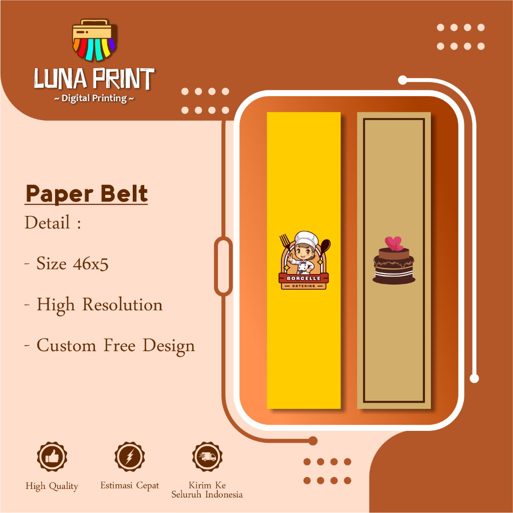 

Paper Belt Custom, Paper Seal