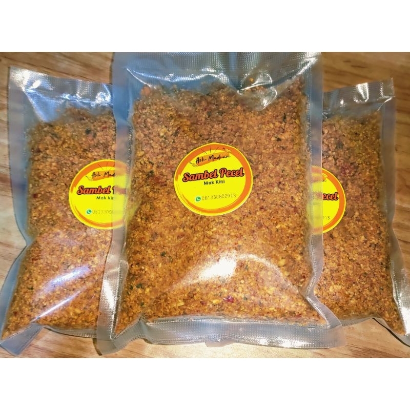 

Sambel Pecel Mak Kini Asli Madiun 250 Gram