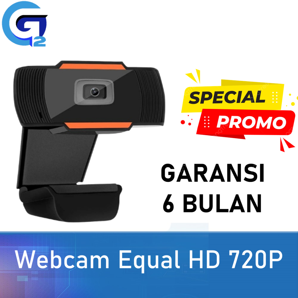 Promo WEBCAM EQUAL HD 720 Pixel Garansi 6 BULAN