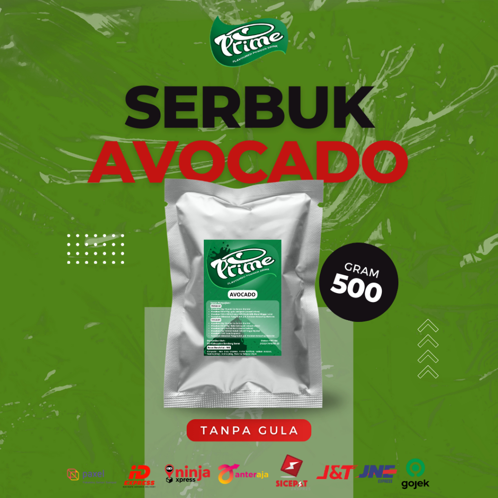 

Powder Prime Avocado / Bubuk Minuman Alpukat 500 gr