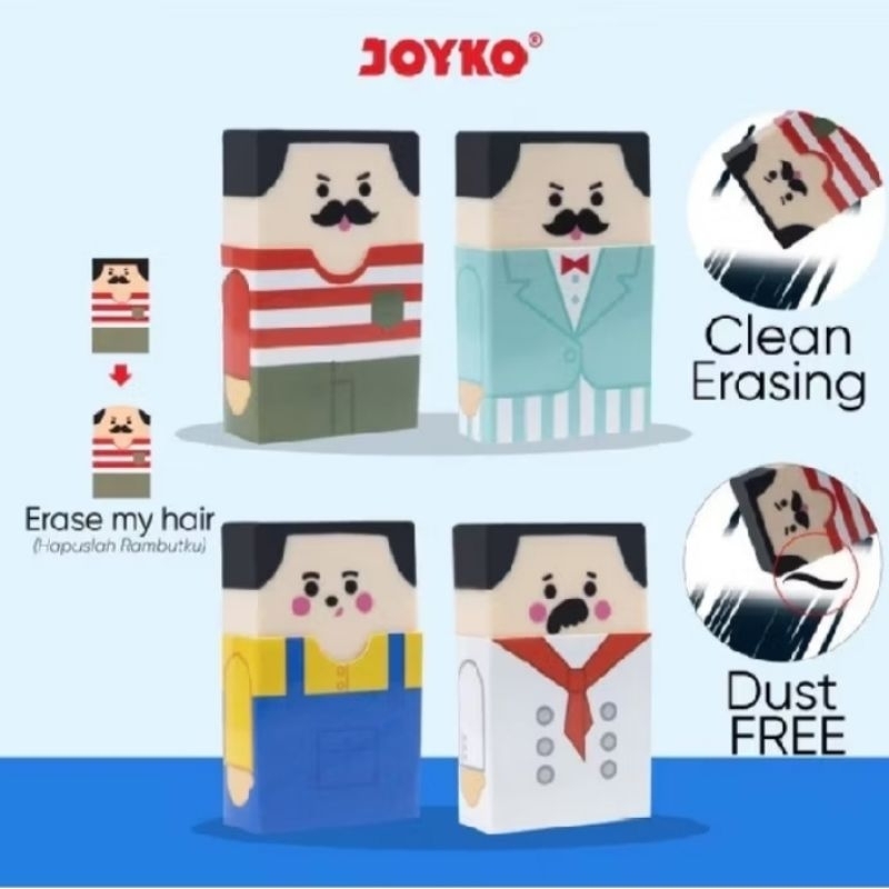 

Penghapus/Eraser Karakter Joyko ER-125 MAN IN COSTUME