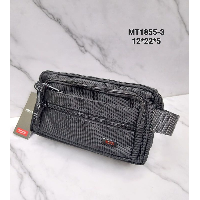 CLUTCH POUCH PRIA KANVAS TAS TANGAN JINJING BRANDED TM788666