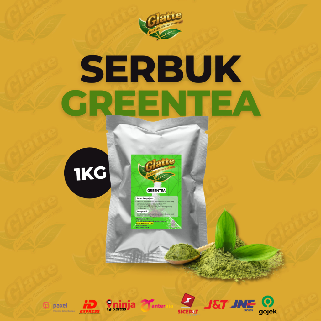 

Serbuk Minuman Greentea Glatte / Powder Plain Glatte Greentea
