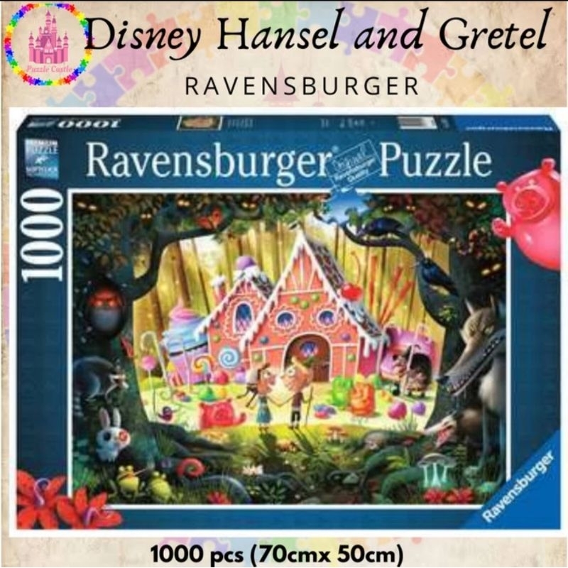 RAVENSBURGER - Hansel and Gretel Disney 1000 pcs Jigsaw Puzzle
