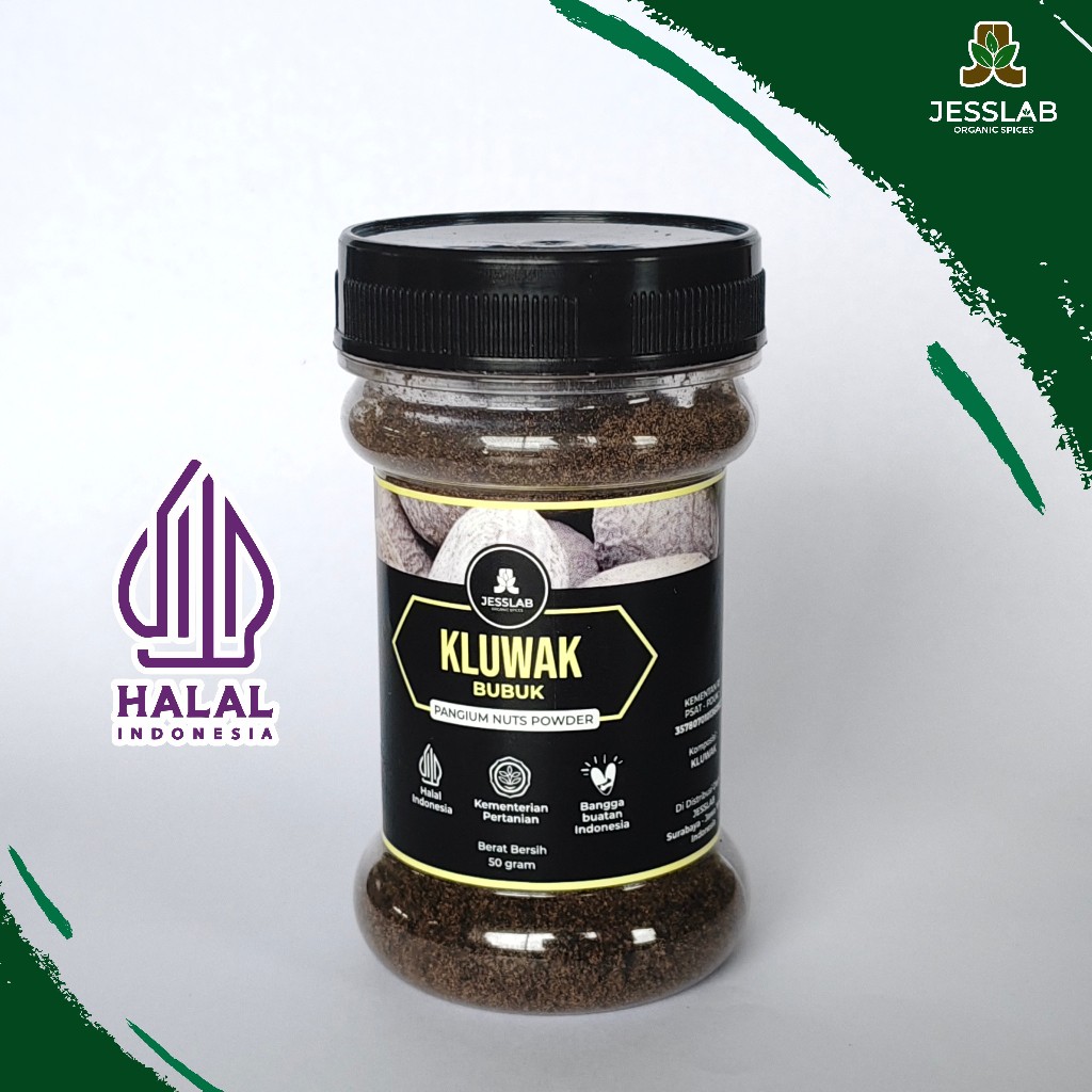 

JessLab Spices - Kluwak Bubuk Bumbu Masak Dapur Rempah 50gr