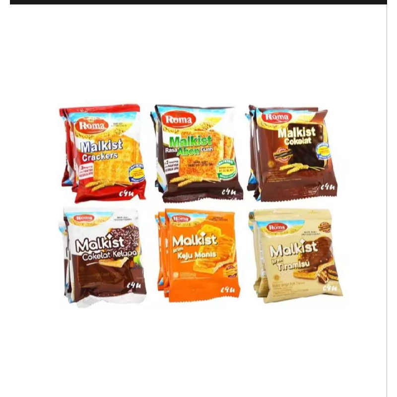 

Roma Malkist Renceng ( Abon | Gula | Cokelat ) isi 10 Pcs