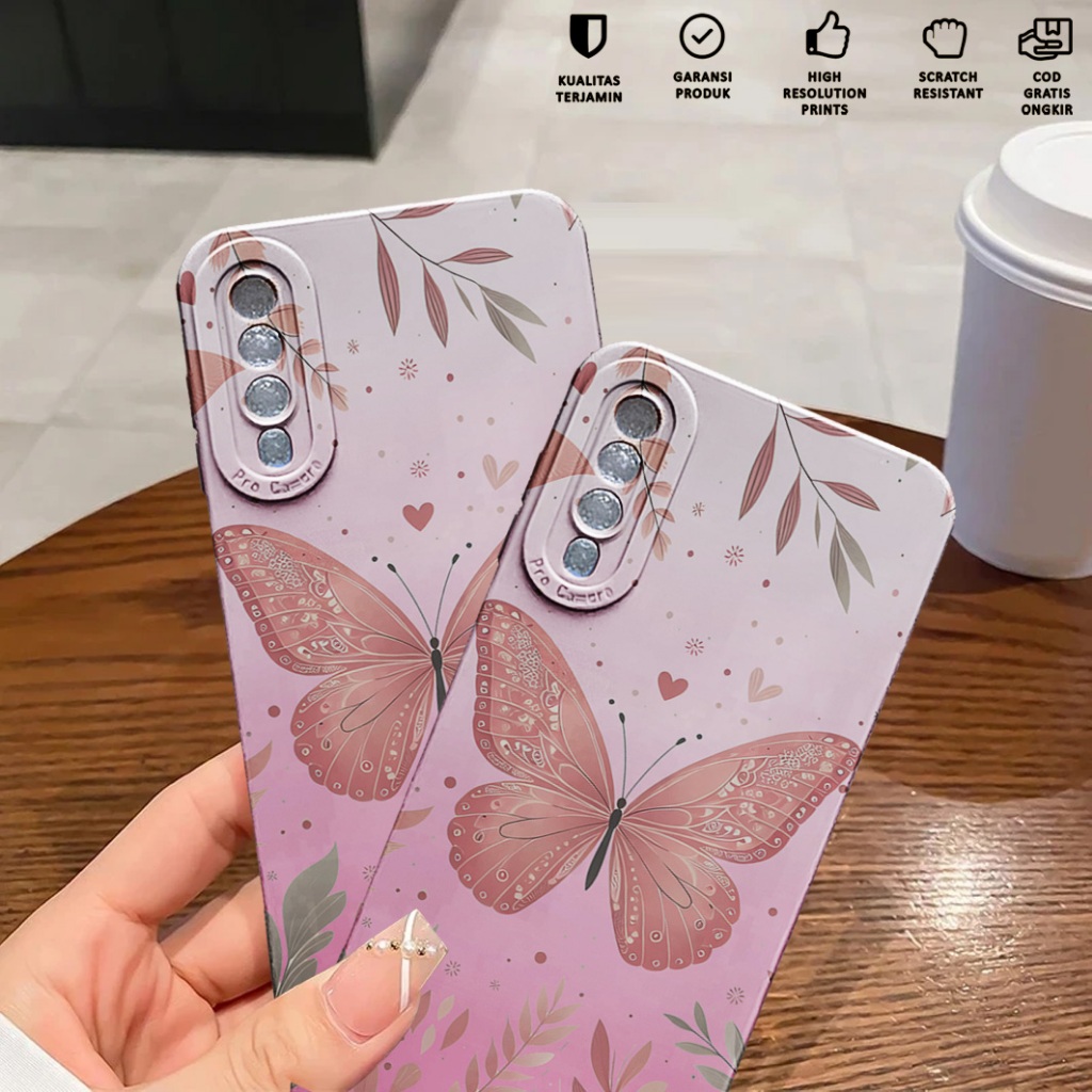 Case Samsung A30S A50 A50S - Softcase Samsung A30S A50 A50S Motif PINK - Casing Hp Samsung A30S A50 