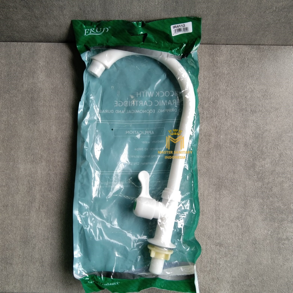 Kran Angsa Tanam PVC Frud - Kran Angsa Tanam Plastik FRUD