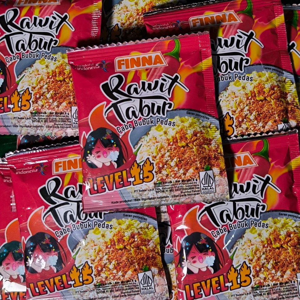 

Finna Rawit Tabur Sachet, Nikmat untuk aneka makanan