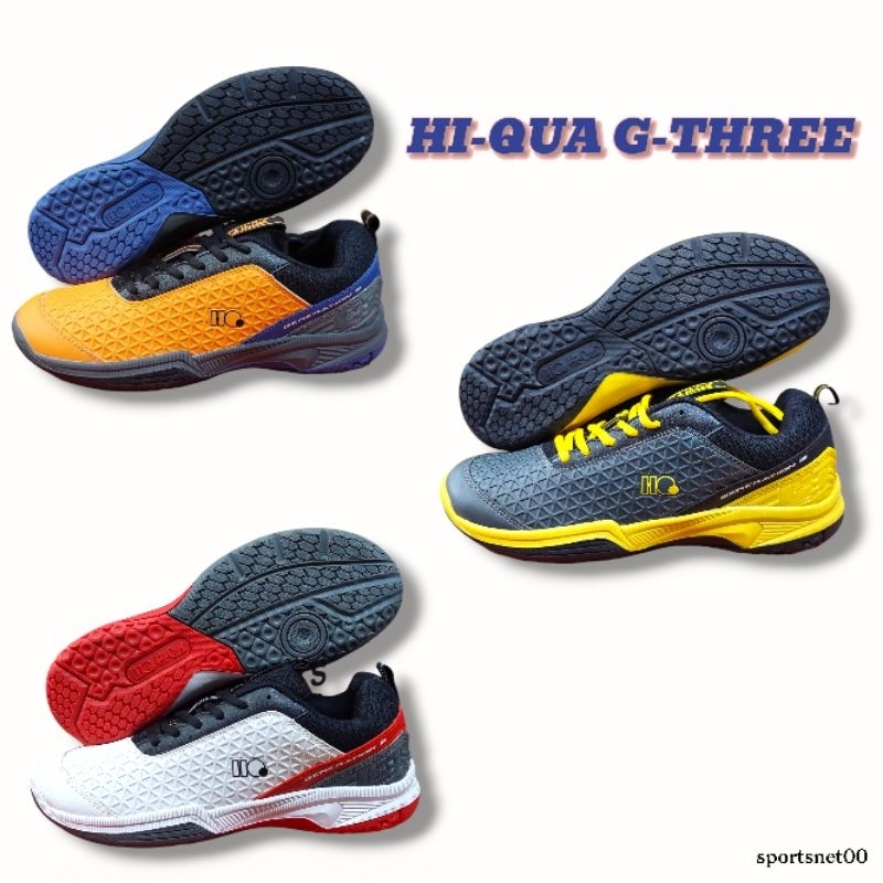 Sepatu Badminton Hiqua G3 / Sepatu Badminton Hiqua G THREE ORIGINAL