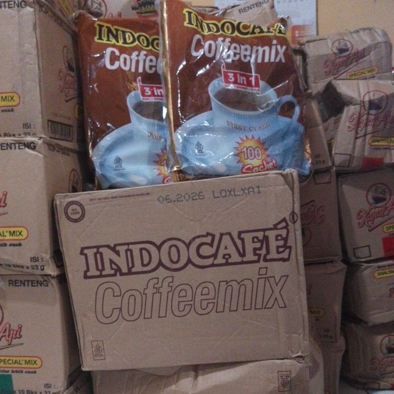 

indocafe coffemix 1 pak isi 10 renceng