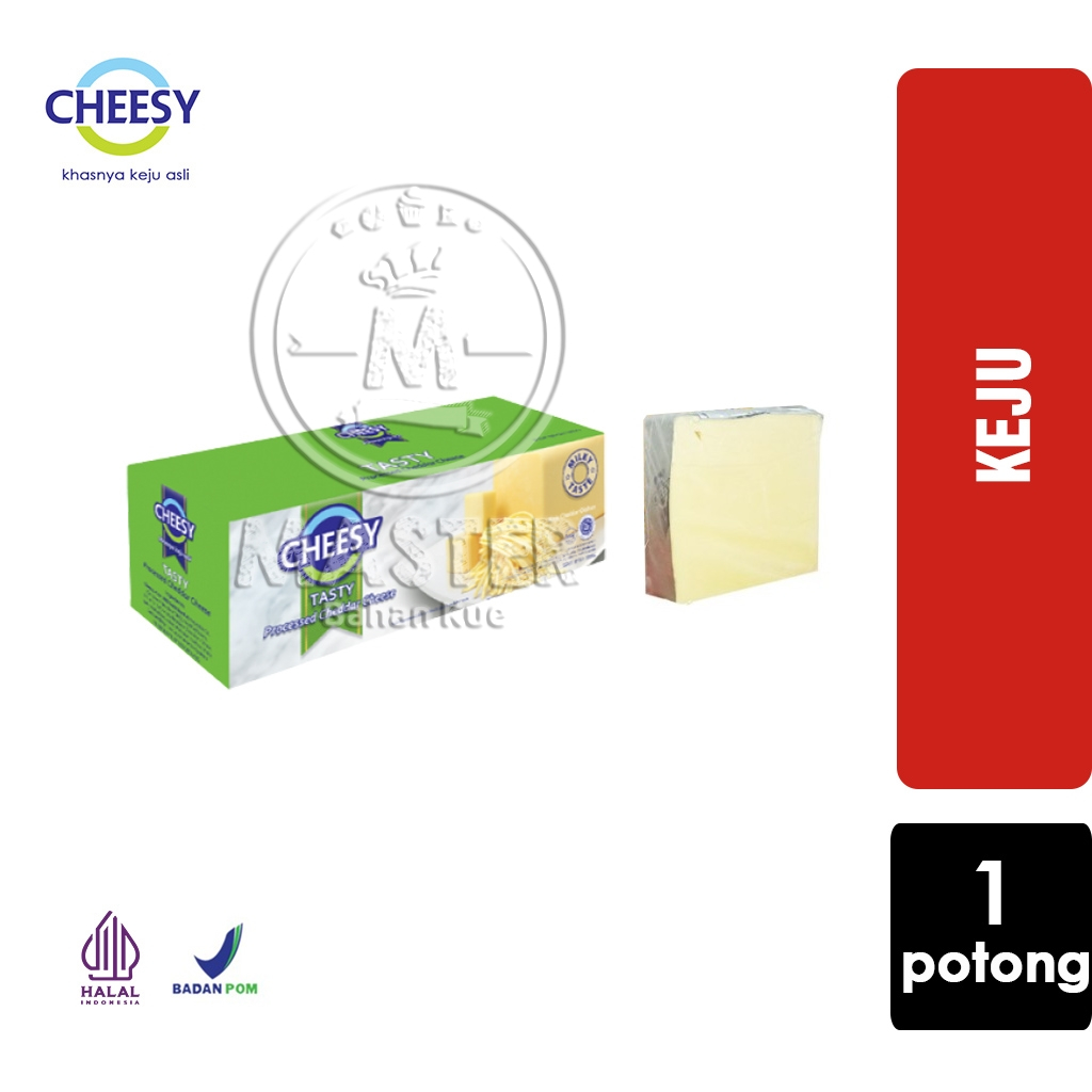 

Cheesy TASTY IJO Cheddar Cheese / Keju Potongan [237 gr]