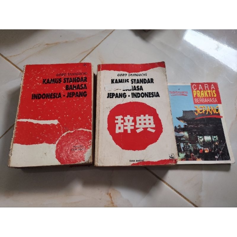 Preloved Buku Belajar Bahasa Jepang