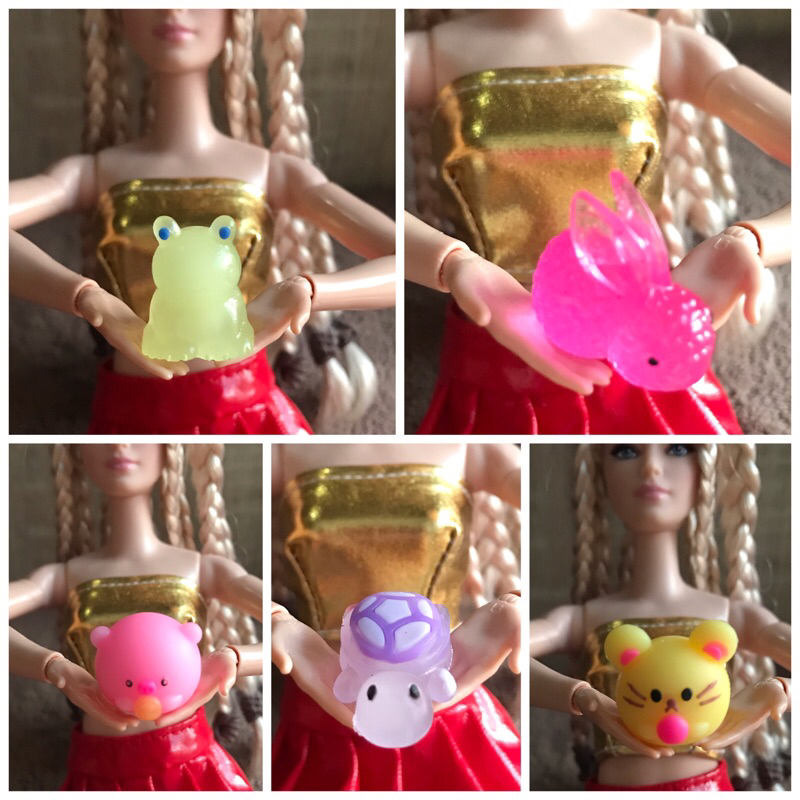 aksesoris barbie,miniatur hewan barbie, celana barbie,dress barbie