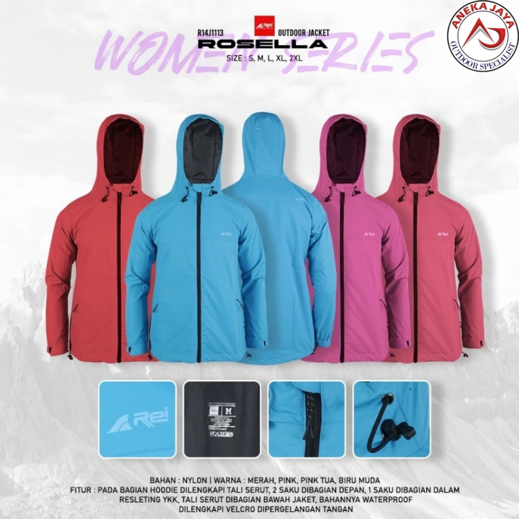 JAKET AREI WANITA ROSELLA WOMEN SERIES
