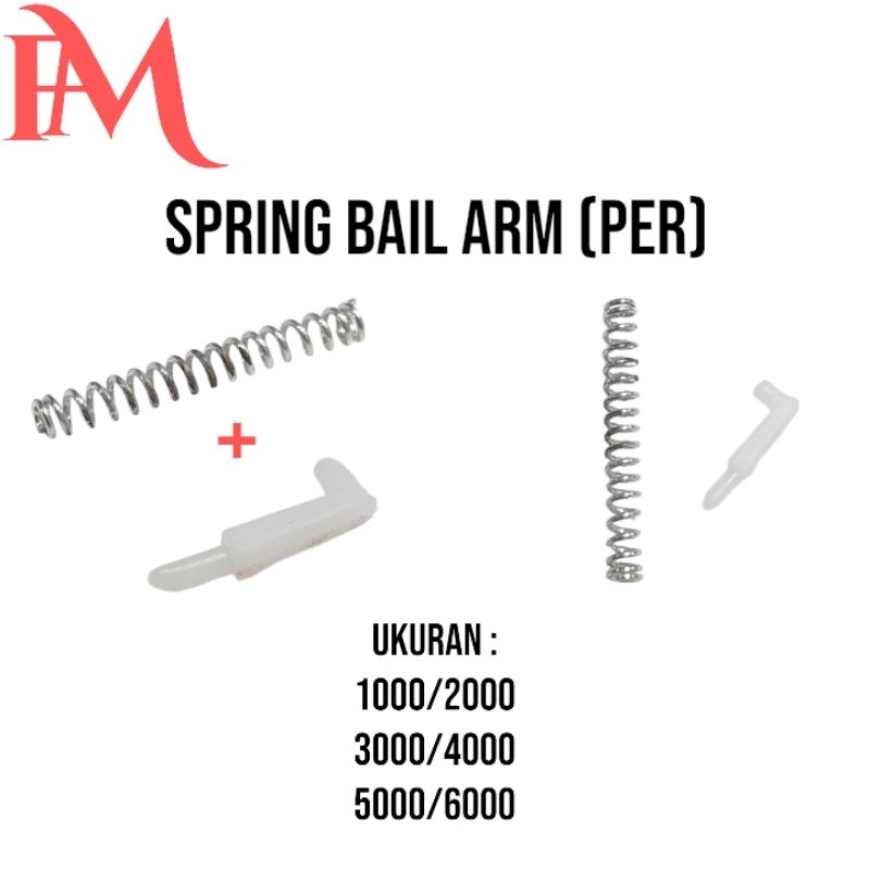 SPAREPART REEL SPRING BAIL ARM ( PER )  / SPAREPART PANCING