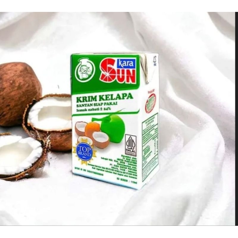

Sunkara 110ml / 1karton / santan sun kara 1dus