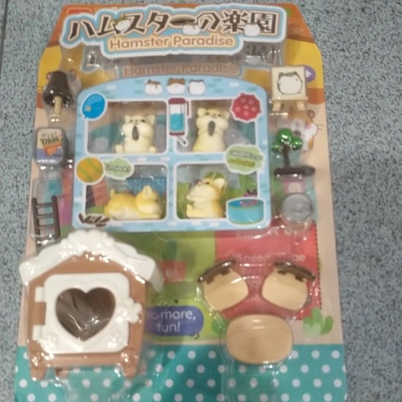 Mainan anak rumah-rumahan kelinci Hamster paradise