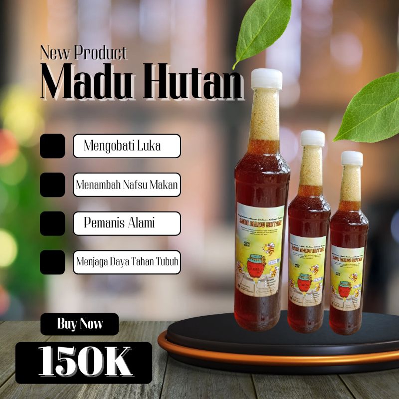

Madu Hutan Murni Jenis Apis Dorsata