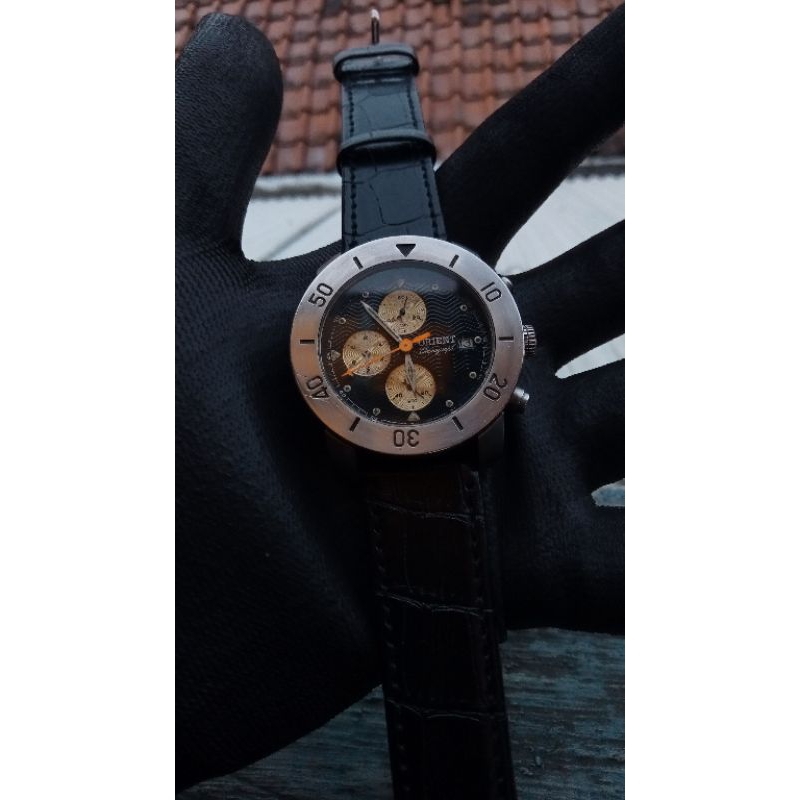 ORIENT CHRONOGRAPH ORIGINAL , Jam orient choronograph , jam lawas jadul, Jam lawas choronograph