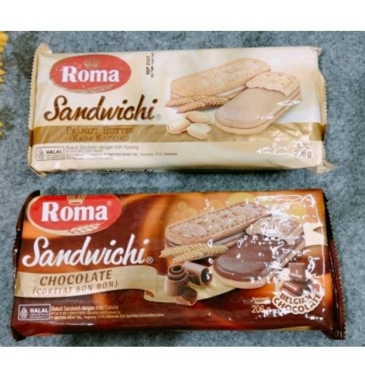 

Biskuit Roma Sandwichi 206 gr Chocolate & Peanut Butter