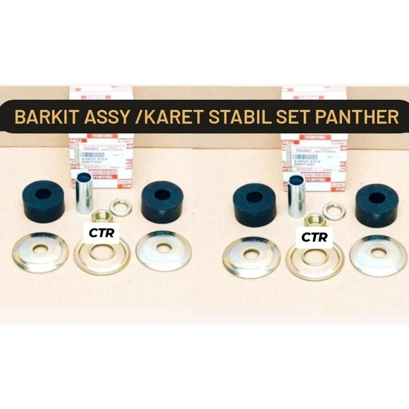 BARKIT ASSY PANTHER /KARET STABIL PANTHER KOMPLIT (KANAN & KIRI) PANTHER 2.3 /PANTHER 2.5 ( 2SET)
