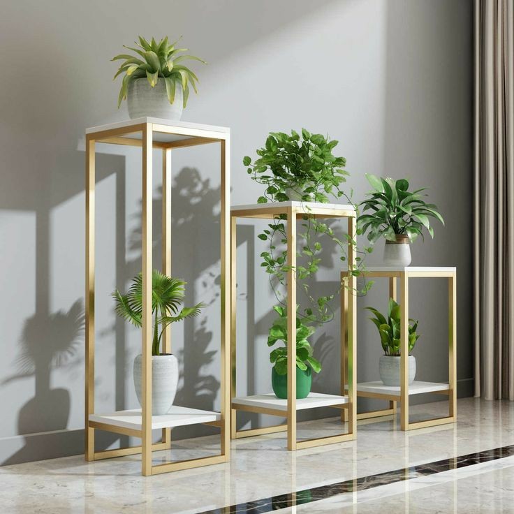 Rak Bunga besi minimalis modern