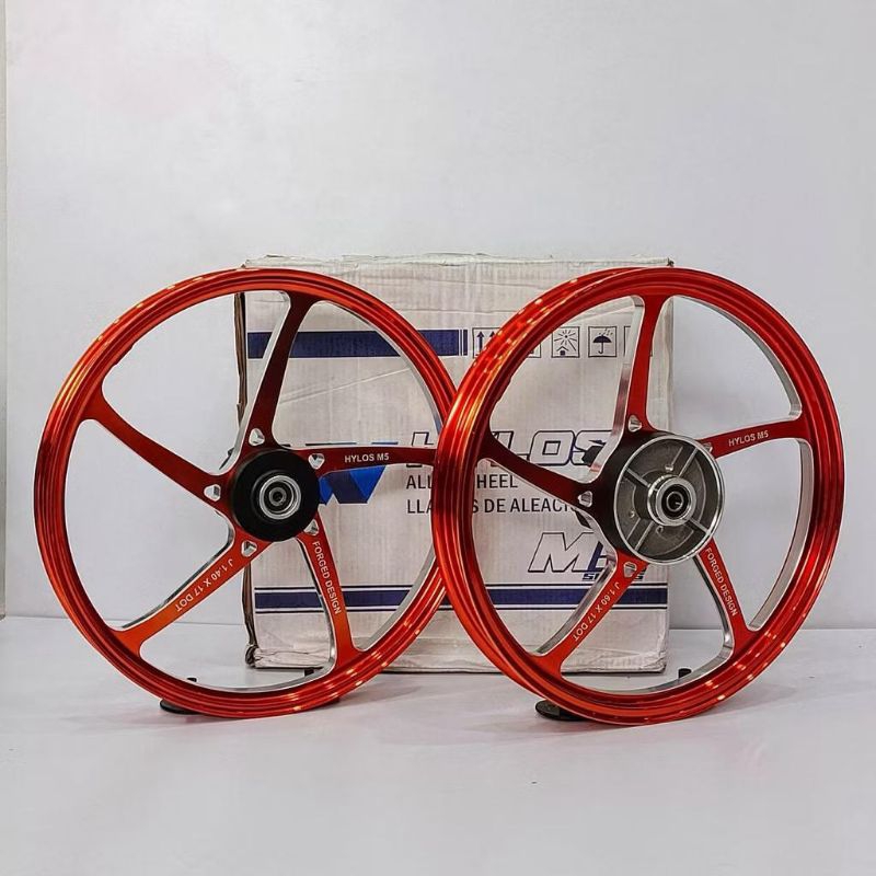 Velg Racing HYLOS Sport M5 CNC Ring 17 x 140/160 Palang 5 Untuk MX King, Jupiter MX Original
