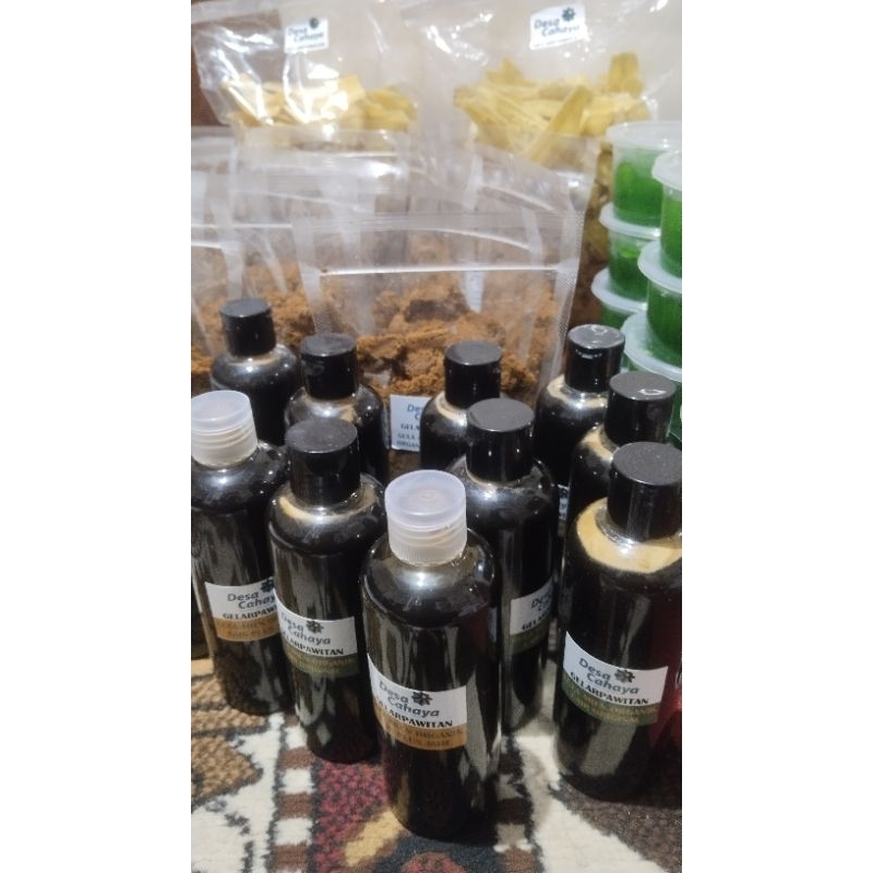 

gula aren cair organik kemasan botol cliptop 250 mill