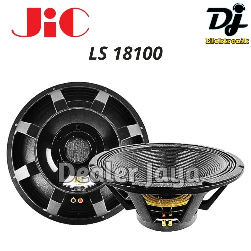 Speaker Komponen JIC LS 18100 / LS18100 - 18 inch