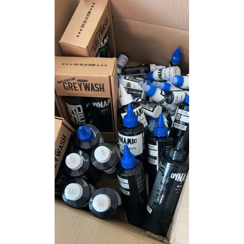 Tinta Tattoo Dynamic 240ml/8oz Black/Triple Black