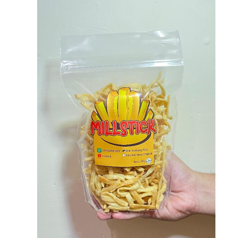 

Millstick (Stick Kentang Keju) 250 Gram