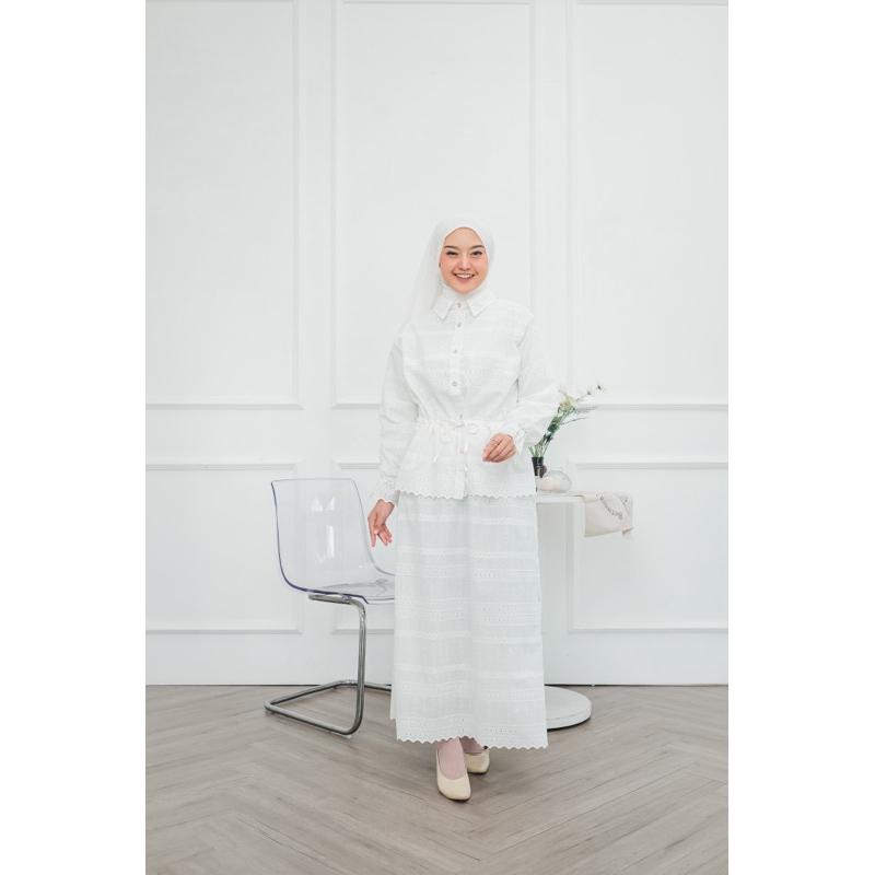 ONETIRE - Glorya Set 2in1 Friendly Katun Bolong Premium READY STOK