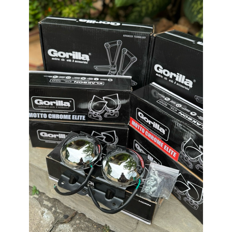 KLAKSON BELL BEL DOUBLE KEONG BAKPAO BAKPAU GL100 GL 100 ORIGINAL IMPORT GORILLA