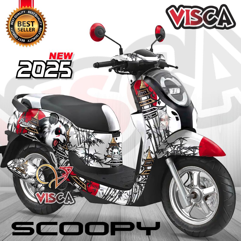 Decal Scoopy Full Body 2025 Stiker Scoopy Lagi Viral 2025 Decal Scoopy Full Body 2025 Striping Scoop