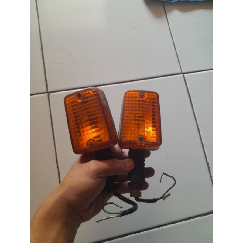 lampu sein gl 100 lampu riteng win lampu sein super cup