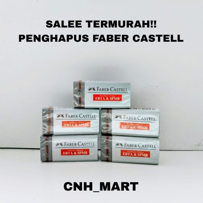 

Penghapus Pensil Faber-Castel EBTA & SPMB ABU Ujian Harga 1 Pcs