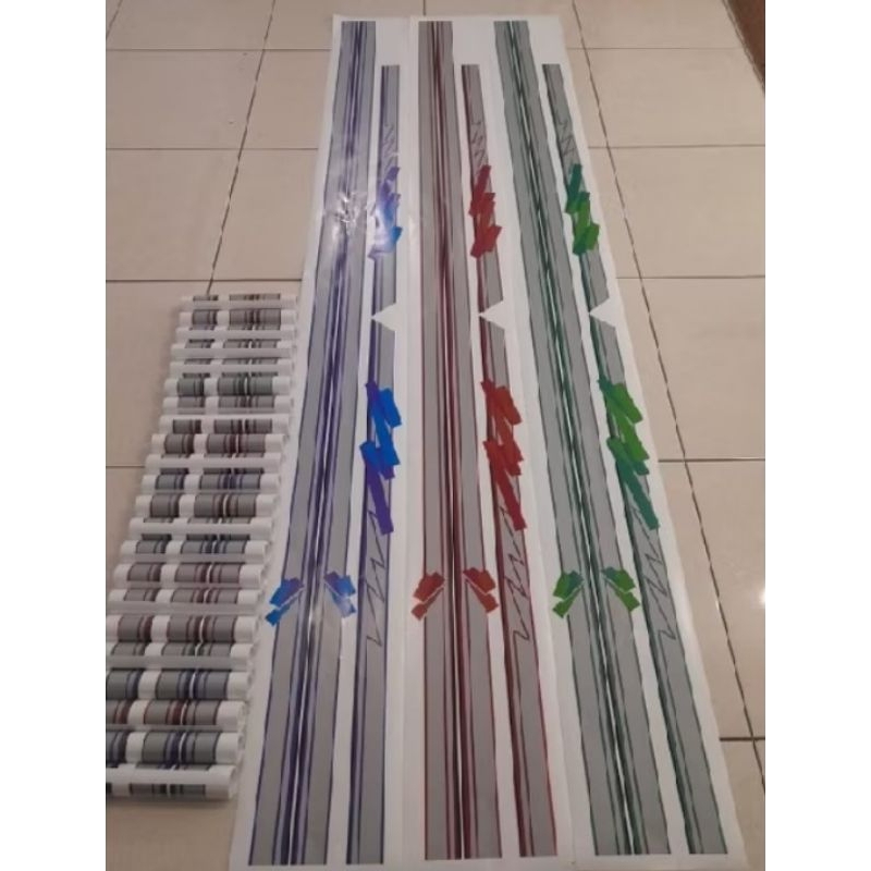 Sticker List Body Carry Zebra TSS Universal