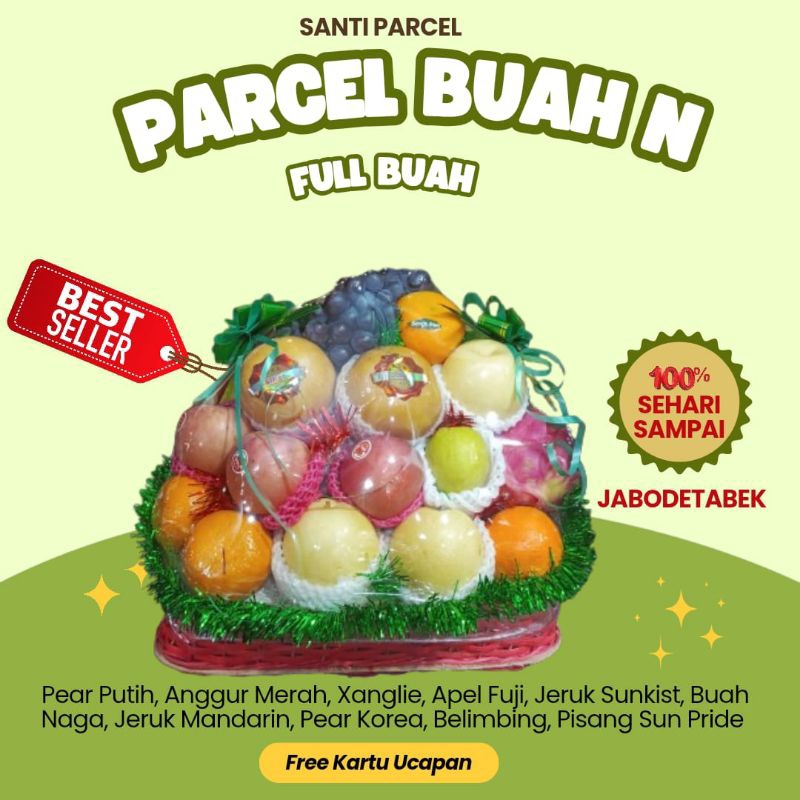 

Parcel buah | hampers buah | parcel untuk acara nikahan, ulang tahun | parcel untuk orang sakit ( full buah) tipe N