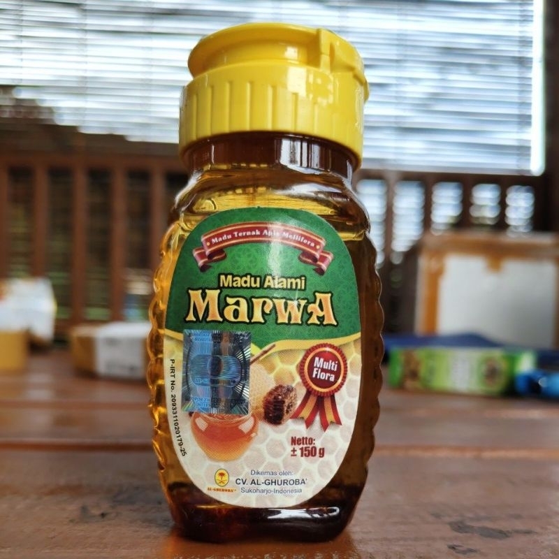 

Madu Alami Marwa Multi Flora ±150 gr