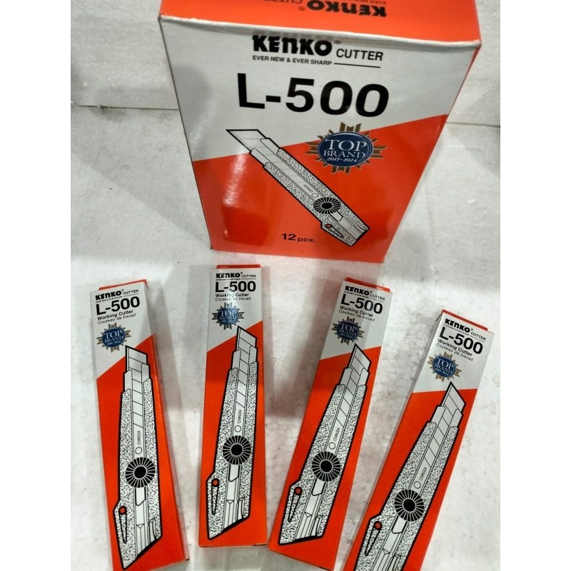 

INDUK CUTTER L500 MERK KENKO INDUK CUTTER PISAU CUTTER ALAT PEMOTONG KERTAS ALAT PRAKARYA