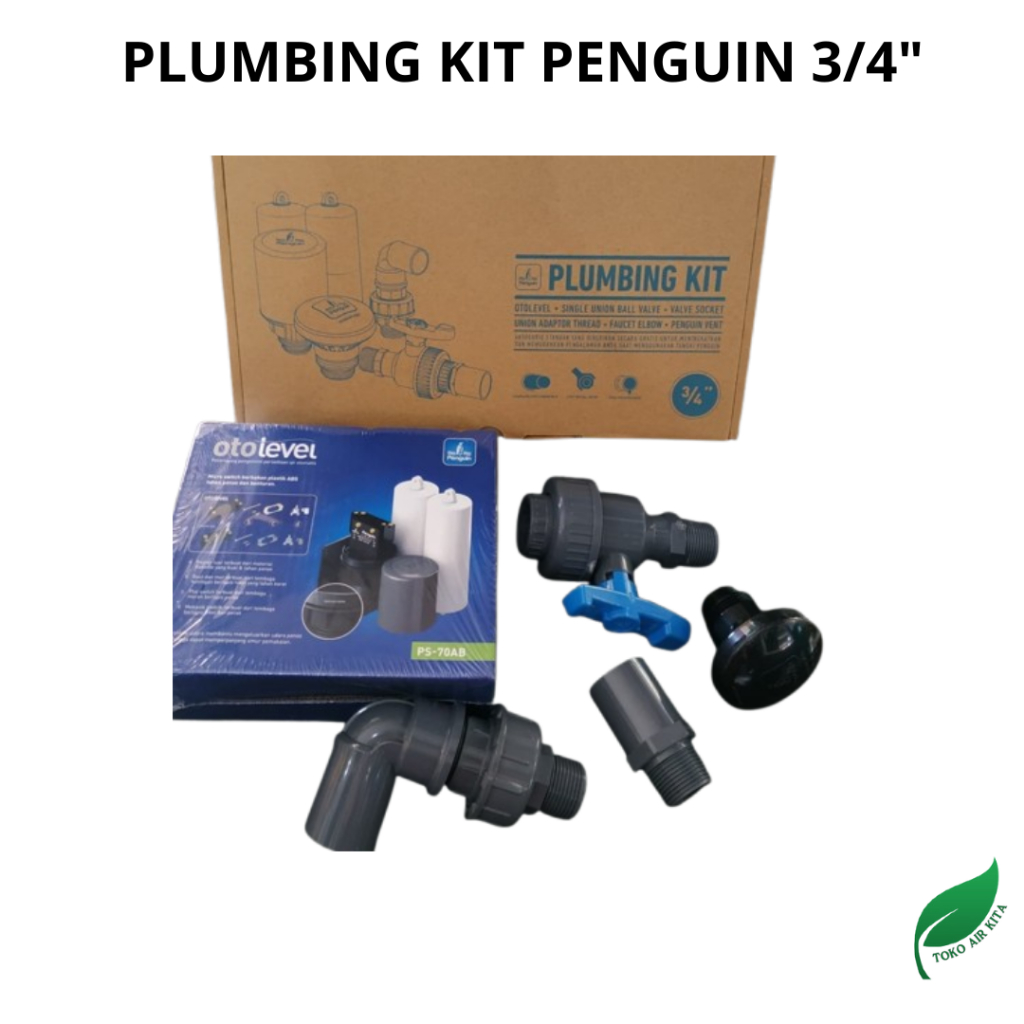 Plumbing Kit Set Penguin / Plumbing Kit Tangki Penguin TB 70 - uk. 3/4 Inch